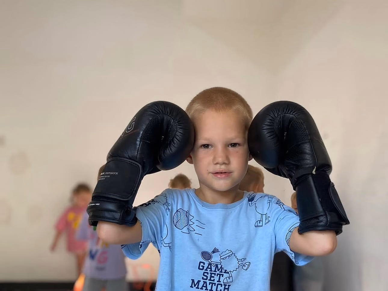 Boxing builds confidence