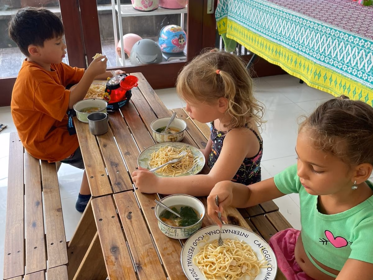 Lunch with friends