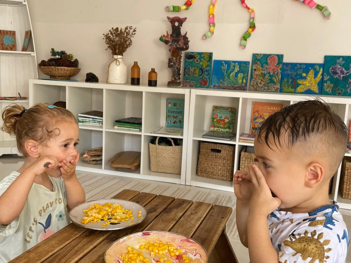 Snack time together