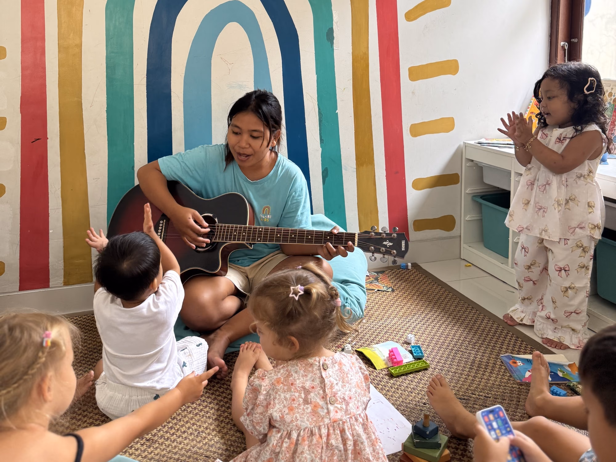 Music with our teacher
